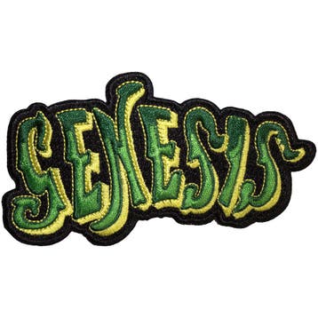 Genesis - Classic Logo Cut-Out Green Patch off. merchandise, Ophalen of Verzenden, Nieuw, Kleding