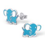 Fako Bijoux - Kinderoorbellen - 925 Zilver - Olifant -, Verzenden, Nieuw