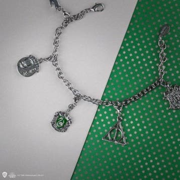 Harry Potter - Slytherin - Bedel - Charm, Sieraden, Tassen en Uiterlijk, Bedels, Overige merken, Overige materialen, Nieuw, Ophalen of Verzenden