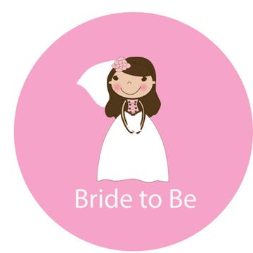 9 Buttons Bride to Be en Team Bride, Verzenden, Nieuw, Versiering, Geboorte of Huwelijk