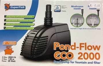 SuperFish Vijverpomp Pond-Flow ECO 3000, Verzenden, Nieuw