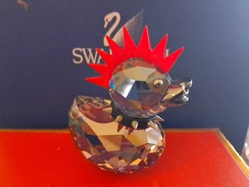 Swarovski - Beeldje - Happy Duck - Punk Duck - 1096735 - Box