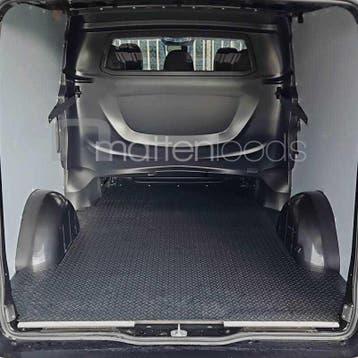Laadvloermat rubber (traanplaat motief) Mercedes Vito L3 WB3, Auto diversen, Automatten, Ophalen of Verzenden, Nieuw