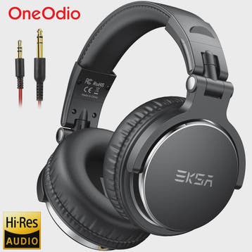 EKSA P100 Professionele Studio Koptelefoon - Hi-Res DJ Monit, Verzenden, Nieuw