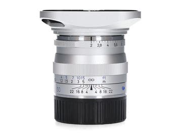 Zeiss Planar 50mm f/2 T* ZM - Leica M - 1 jaar garantie, Ophalen of Verzenden, Zo goed als nieuw, Leica