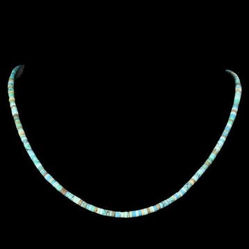 West-Aziatisch turkoois Kralenketting (Zonder minimumprijs)