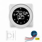 Smart WiFi Inbouw Thermostaat | Touchscreen | Voor C.V.-Inst, Doe-het-zelf en Verbouw, Thermostaten, Ophalen of Verzenden, Nieuw