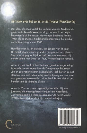 Reis door de nacht 9789026606892 Anne de Vries, Boeken, Verzenden, Gelezen, Anne de Vries