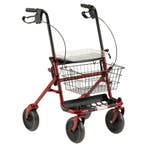 Rollator Basic - Rood, Ophalen of Verzenden, Nieuw
