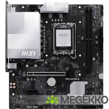 MSI PRO H810M-B, Computers en Software, Moederborden, Verzenden, Nieuw