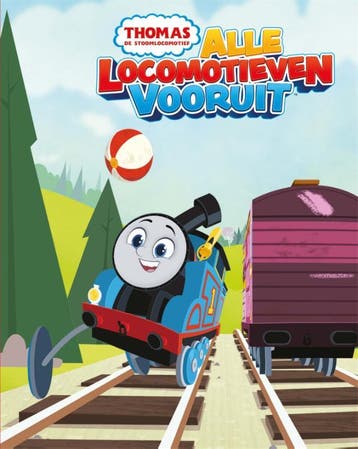 Alle locomotieven vooruit / Thomas de Stoomlocomotief - en, Verzenden, Zo goed als nieuw, En