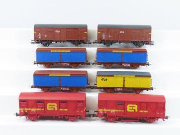 Roco H0 - o.a. 46255/46221/46220 - Modeltrein goederenwagon, Nieuw
