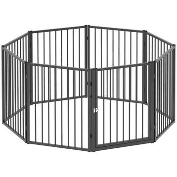 Puppyren, Hondenren, Puppyverblijf, 8 Panelen Met Deur, Opvo, Verzenden, Nieuw