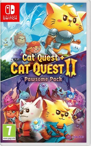 Cat Quest + Cat Quest II Pawsome Pack (Nintendo Switch), Verzenden, Gebruikt, Vanaf 3 jaar