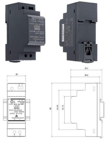 AlarmsysteemExpert.nl Beltrafo 12V DC voor o.a., Doe-het-zelf en Verbouw, Ophalen of Verzenden, Nieuw