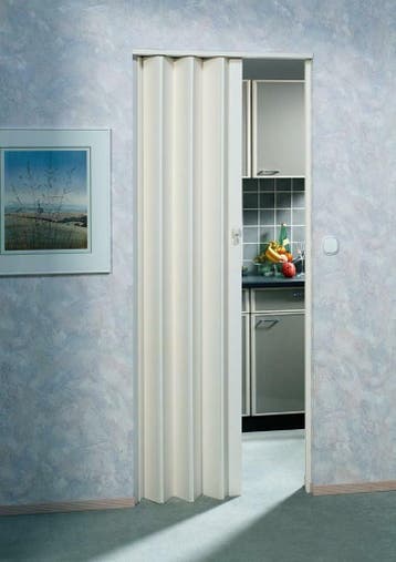 Vouwwand Vouwdeur Harmonicadeur Schuifdeur deur, Kunststof, Schuifdeur, 80 tot 100 cm, Binnendeur