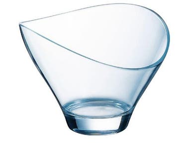Arcoroc asymetrische schaal 25cl, Verzenden