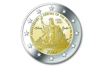 2 euro Napoleon Bonaparte in Malta 2023 - Malta, Verzenden