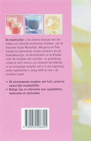 De mocktailbar 9789059206625 D. Biggs, Boeken, Kookboeken, Verzenden, Zo goed als nieuw, D. Biggs