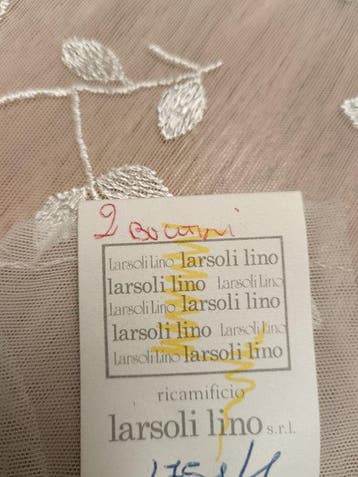 Pizzo E 582 Maat 8×1,1 m - Textiel - 800 cm - 110 cm - Pizzo