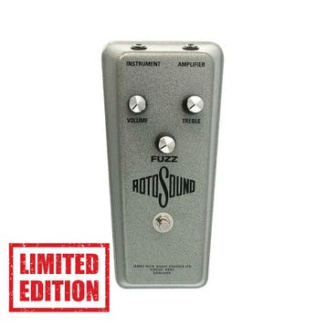Rotosound RFB1 FUZZ Limited Edition Reissue effectpedaal, Ophalen of Verzenden, Nieuw
