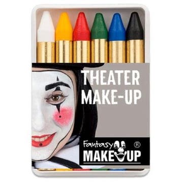 Make-up stiften 6 kleuren, Hobby en Vrije tijd, Feestartikelen, Verzenden, Nieuw