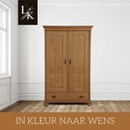 Landelijke klassieke kast, tweedeurskast,linnenkast, legkast