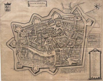 Nederland - Leeuwarden; naar W. Blaeu - Leoverdia -, Boeken, Nieuw