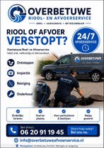 Riool- en Afvoerservice € 149,- incl btw, Diensten en Vakmensen, 24-uursservice, Onderhoud