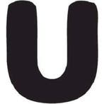 Thule Yepp abc letter U, Fietsen en Brommers, Fietsaccessoires | Fietsstoeltjes, Verzenden, Nieuw