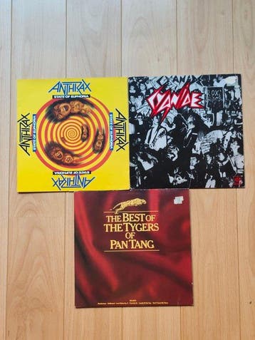 Anthrax/Cyanide/The Tigers of Pan Tang - State Of Euphoria;, Nieuw in verpakking
