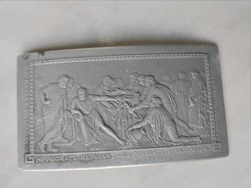 Hippocrates verwijst naar de kunstgeschenken aan Xerxes - by, Antiek en Kunst