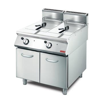 Gastro M 700 gas friteuse 2x 13L 70/80 FRG, Verzenden, Nieuw in verpakking