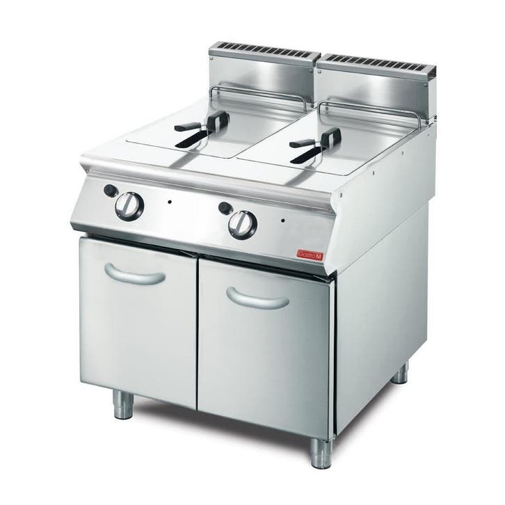 Gastro M 700 gas friteuse 2x 13L 70/80 FRG, Zakelijke goederen, Horeca | Keukenapparatuur, Verzenden