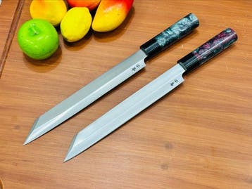 Keukenmes - Burja - Handgemaakt Japans staal Japans-stijl