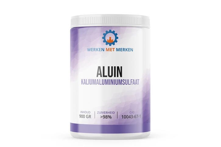 Wmm Chemie Aluin poeder 900 gr, pot, Doe-het-zelf en Verbouw, Overige Doe-het-zelf en Verbouw, Nieuw, Verzenden
