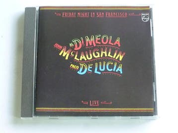 Friday Night in San Francisco - DiMeola, McLaughlin, De Luci, Ophalen of Verzenden, Zo goed als nieuw
