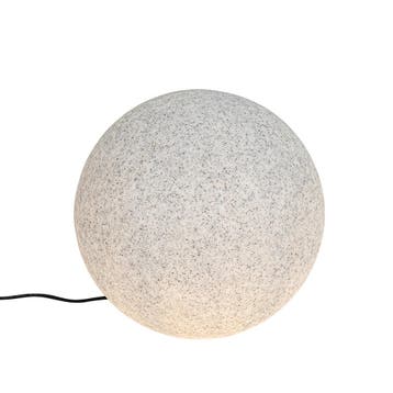 Moderne buitenlamp grijs 45 cm IP65 - Nura, Verzenden, Nieuw, Kunststof