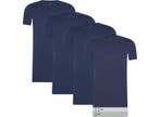 4-pack Cappuccino Blauw T-Shirt ronde hals - Extra Lange, Verzenden, Nieuw