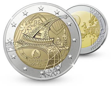 2 euro Olympische Spelen Parijs 2024 - Frankrijk, Verzenden