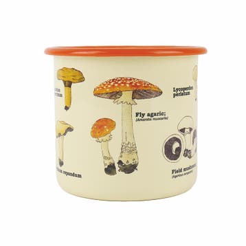 Gift Republic Paddenstoelen - Emaille Bloempot (Gadgets), Verzenden, Nieuw