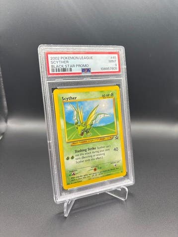 Pokémon - 1 Graded card - Scyther 45 Black Star Promo - PSA, Nieuw