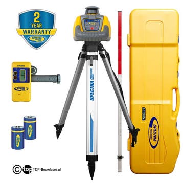 Spectra LL100N Bouwlaser Set, Alles-in-één-koffer (GUNCASE)!, Verzenden, Nieuw