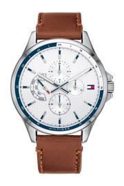Tommy Hilfiger  horloge TH1791614 bruin, Verzenden, Nieuw