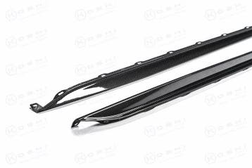 Audi RS3 8Y 2020+ Carbon side skirt extensions, Verzenden