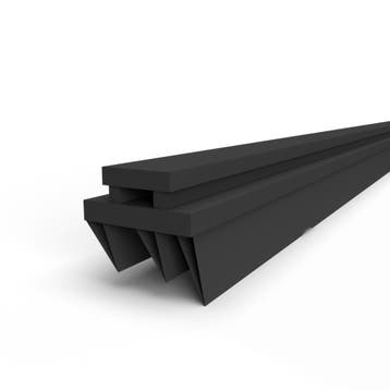 Beglazingsrubber-3 meter, Doe-het-zelf en Verbouw, Glas en Ramen, Ophalen of Verzenden, Nieuw