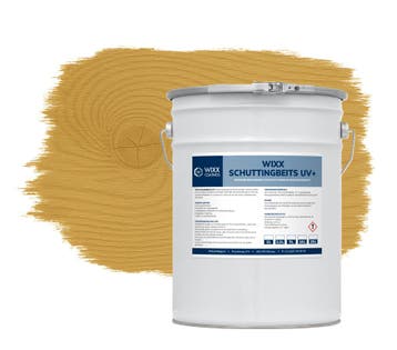 Wixx Schuttingbeits UV+ Grenen 20L, 15 tot 20 liter, Verzenden, Nieuw, Beits