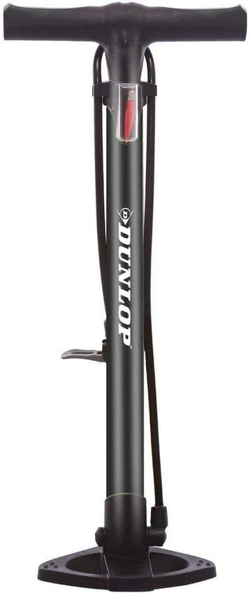 Dunlop Fietspomp - staande pomp voor Presta, Dunlop,, Fietsen en Brommers, Fietsaccessoires | Overige Fietsaccessoires, Ophalen of Verzenden