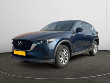 Zakelijke Lease |  Mazda CX-5 2.0 e-SkyActiv-G M Hybrid 165, Automaat, Stof, Gebruikt, Blauw