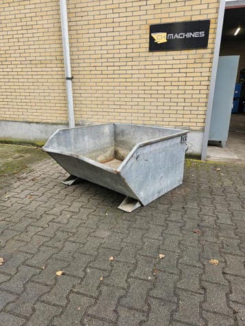 Kiepbak kantelbak spanenbak heftruck 750 liter, Zakelijke goederen, Voorzetapparatuur